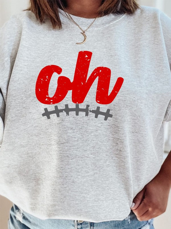 Ohio Football Stitch | Sweatshirt