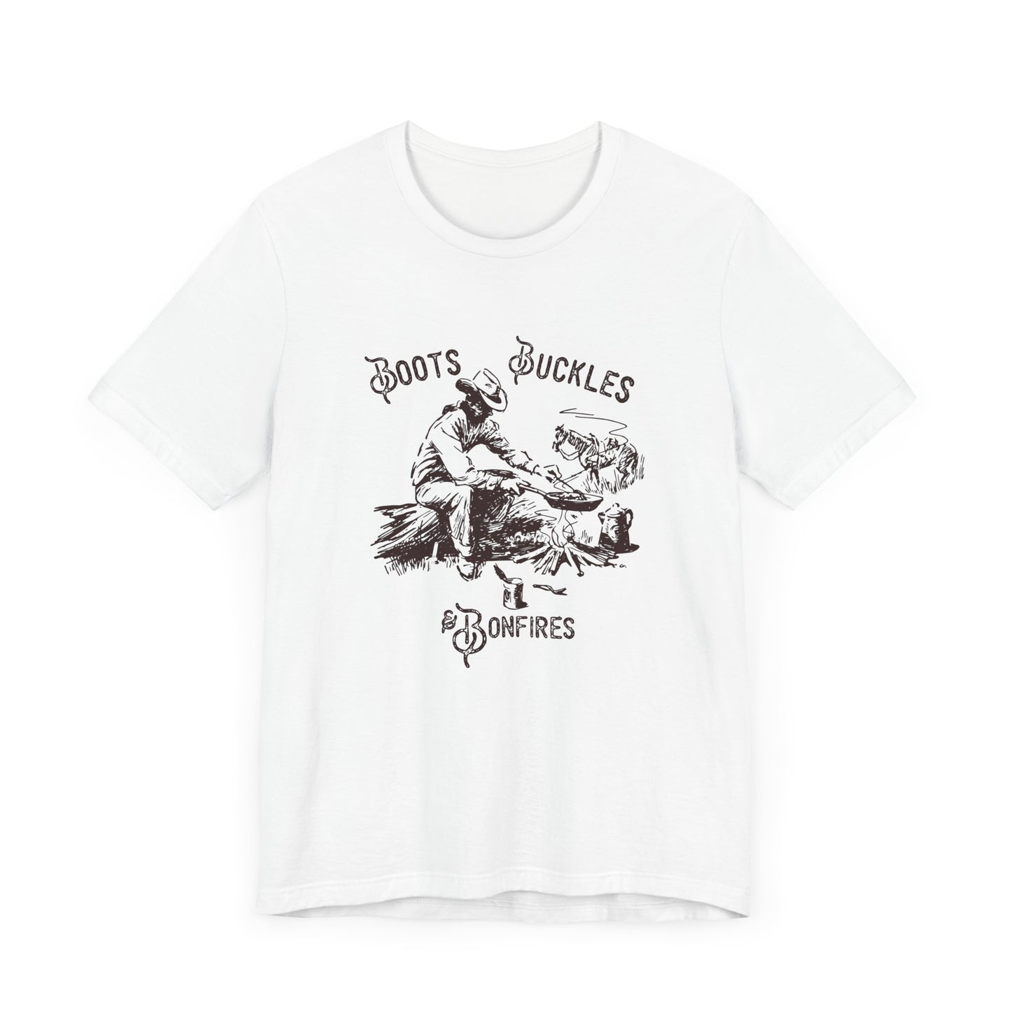 Boots, Buckles & Bonfires | Graphic Tee