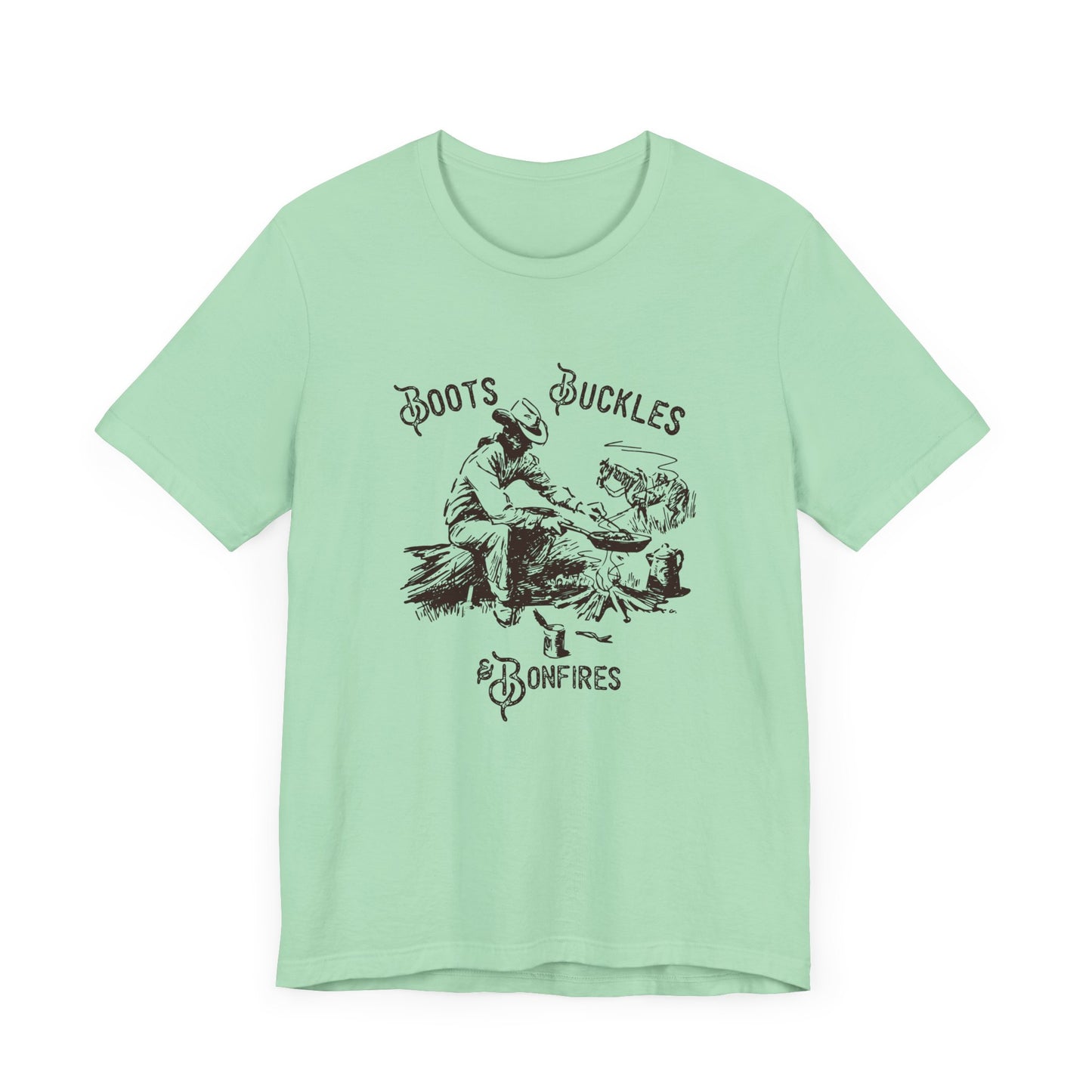 Boots, Buckles & Bonfires | Graphic Tee