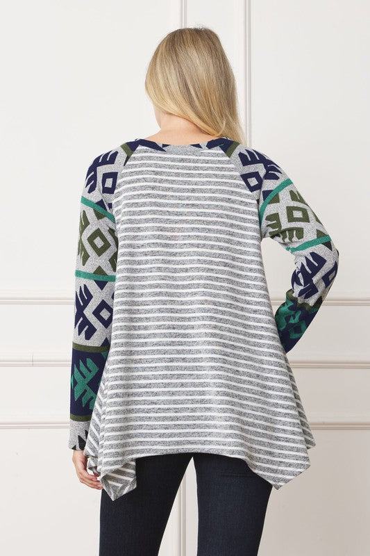 Tribal Sleeve Handkerchief | Top