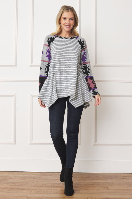 Tribal Sleeve Handkerchief | Top