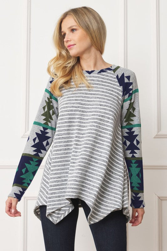Tribal Sleeve Handkerchief | Top