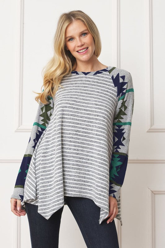 Tribal Sleeve Handkerchief | Top