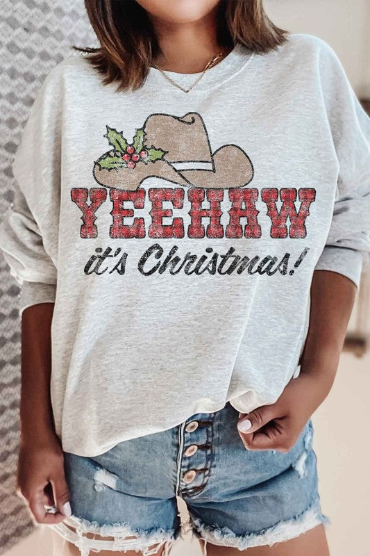 Yeehaw It's Christmas | Sweatshirt