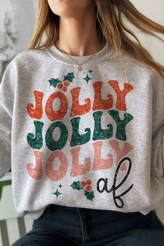 Jolly AF | Sweatshirt