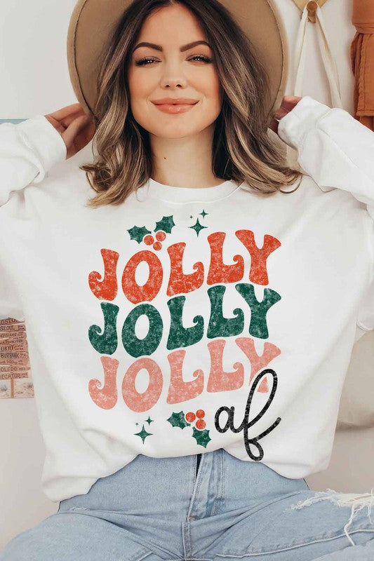 Jolly AF | Sweatshirt