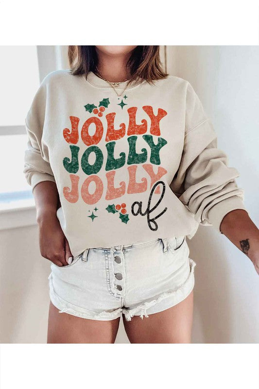 Jolly AF | Sweatshirt