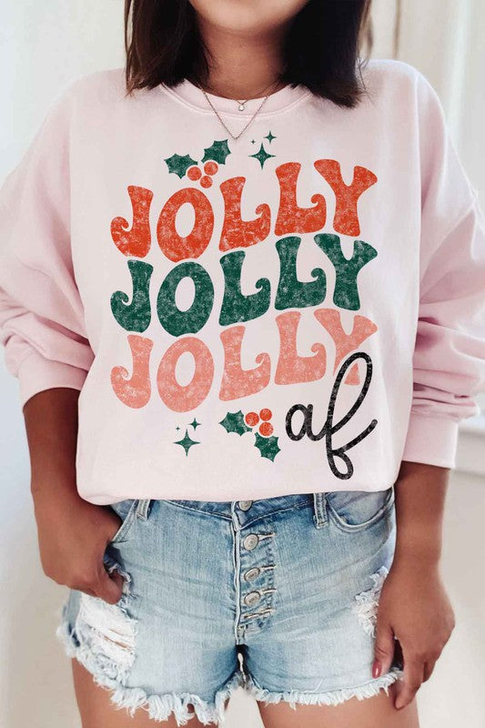 Jolly AF | Sweatshirt