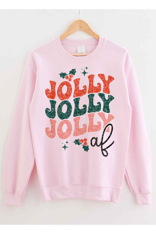 Jolly AF | Sweatshirt