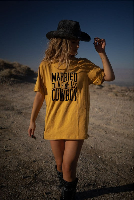 Married to a Fine Ass Cowboy | Tee