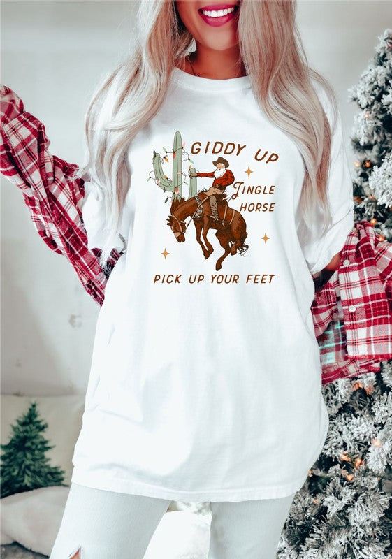 Giddy Up Jingle Horse | Tee