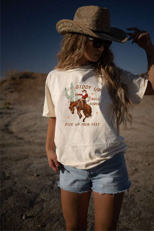 Giddy Up Jingle Horse | Tee