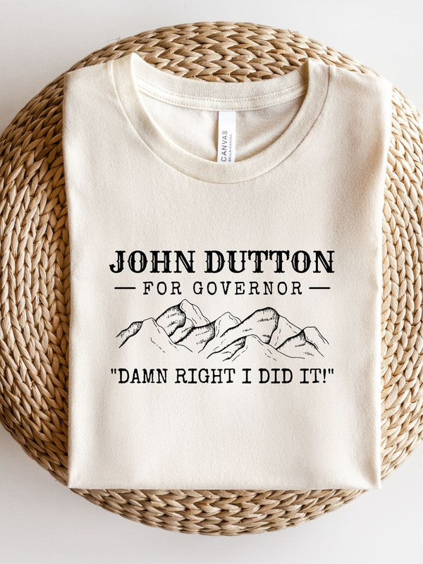 John Dutton for Governor | Tee