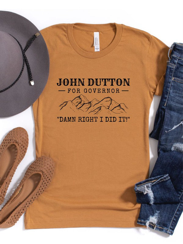 John Dutton for Governor | Tee