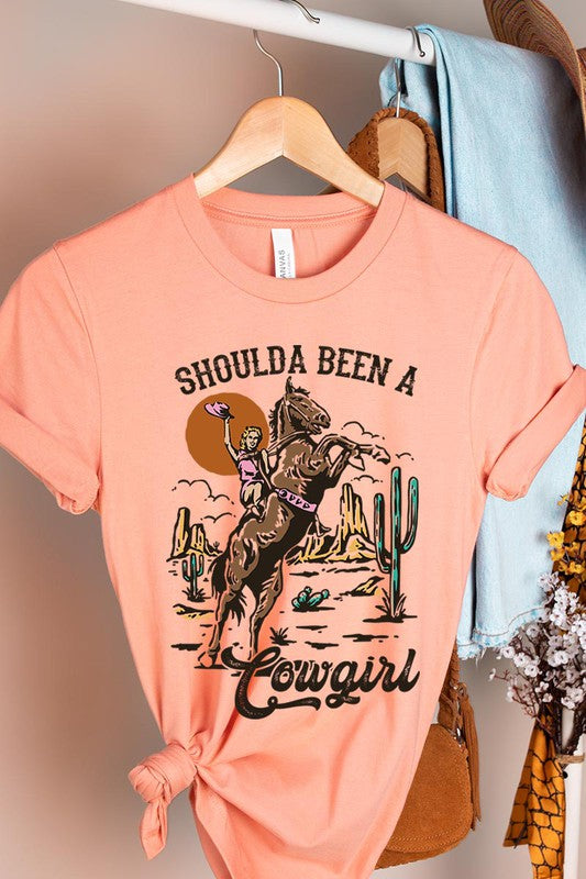 Shoulda Been A Cowgirl | Graphic Tee