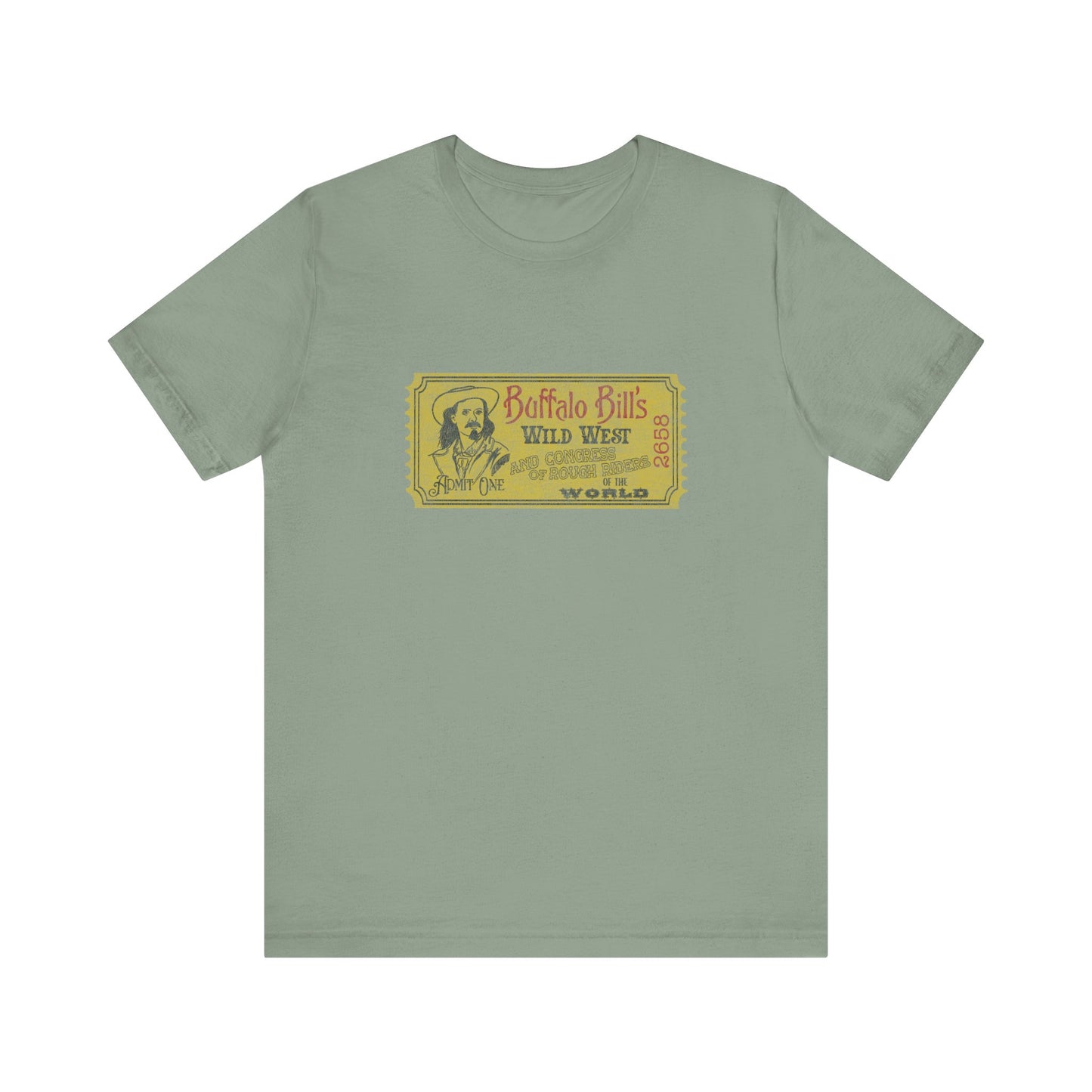 Buffalo Bill Ticket | Graphic Tees