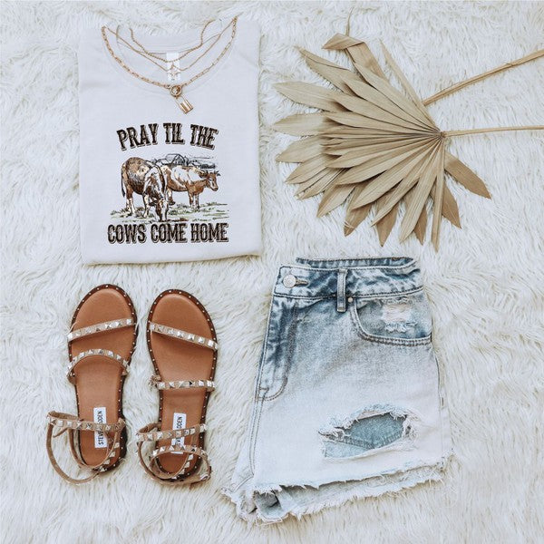 Pray till the Cows Come Home | Graphic Tee