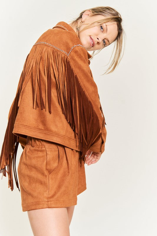 Fringe Studded | Jacket
