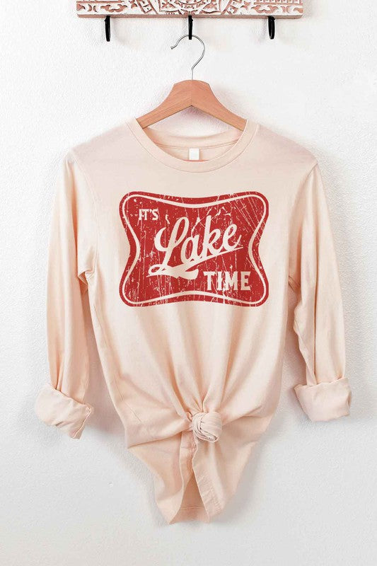 It's Lake Time | Long Sleeve Graphic Tee