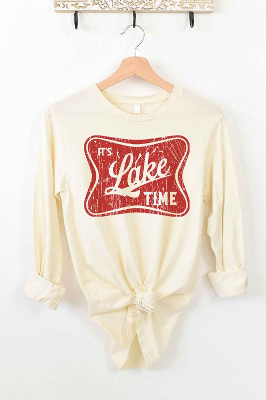 It's Lake Time | Long Sleeve Graphic Tee