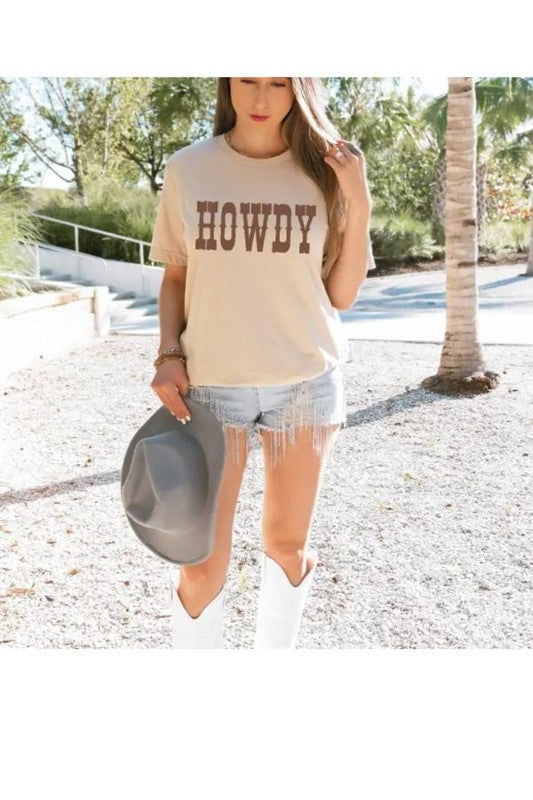 Howdy | Graphic Tee