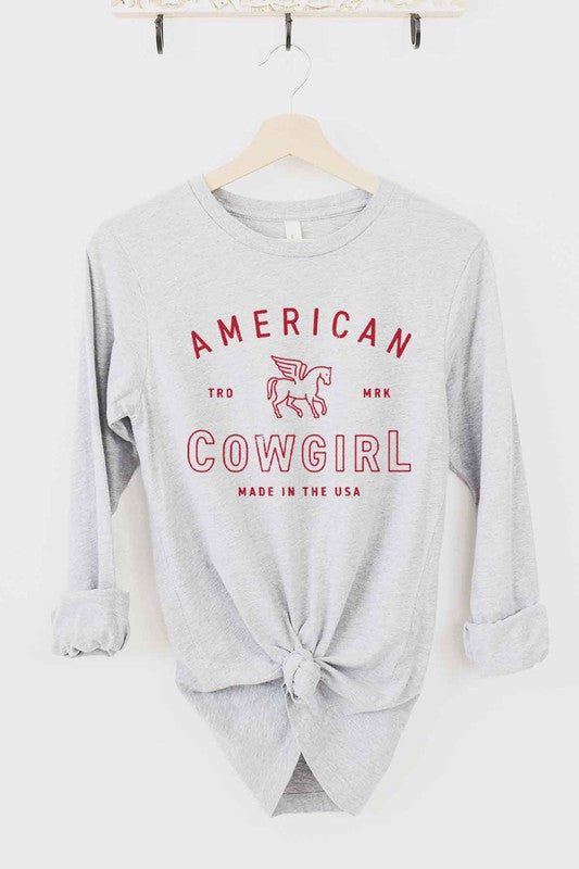 American Cowgirl | Long Sleeve Tee