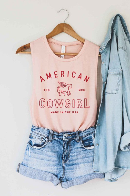 American Cowgirl | Muscle Tank