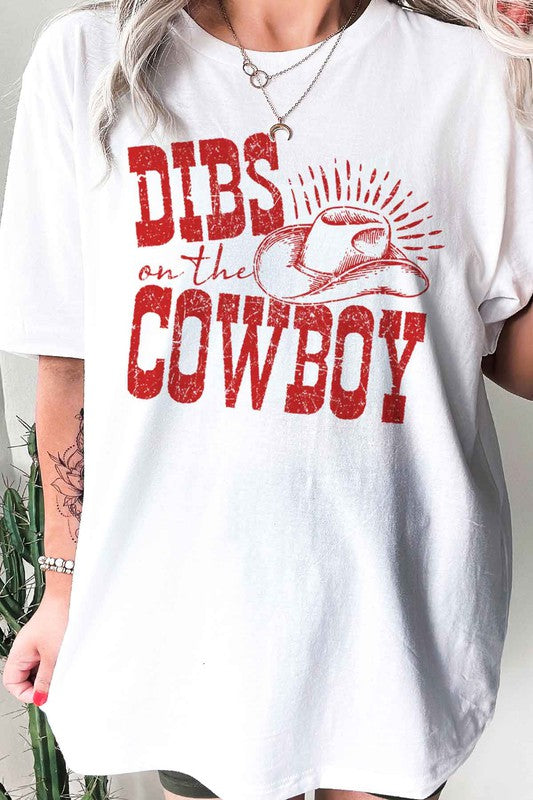 Dibs On The Cowboy | Graphic Tee