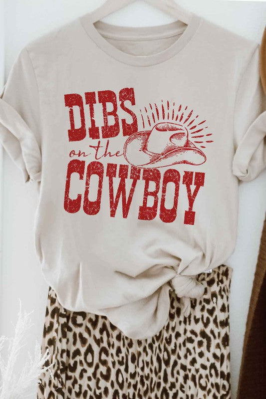 Dibs On The Cowboy | Graphic Tee