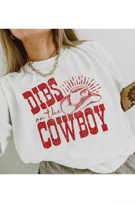 Dibs On The Cowboy | Graphic Tee
