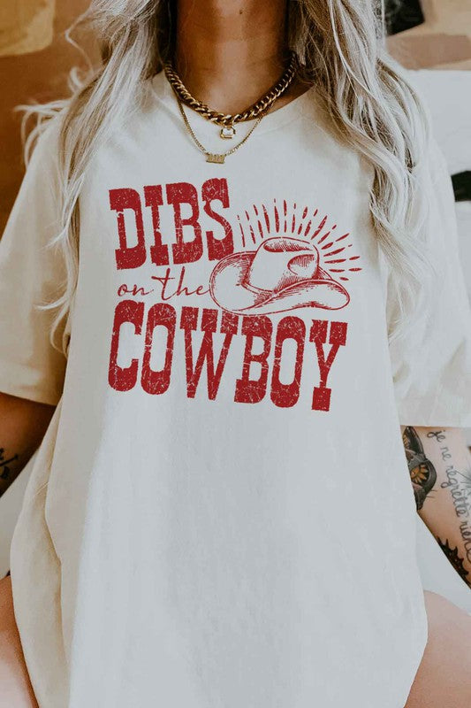 Dibs On The Cowboy | Graphic Tee