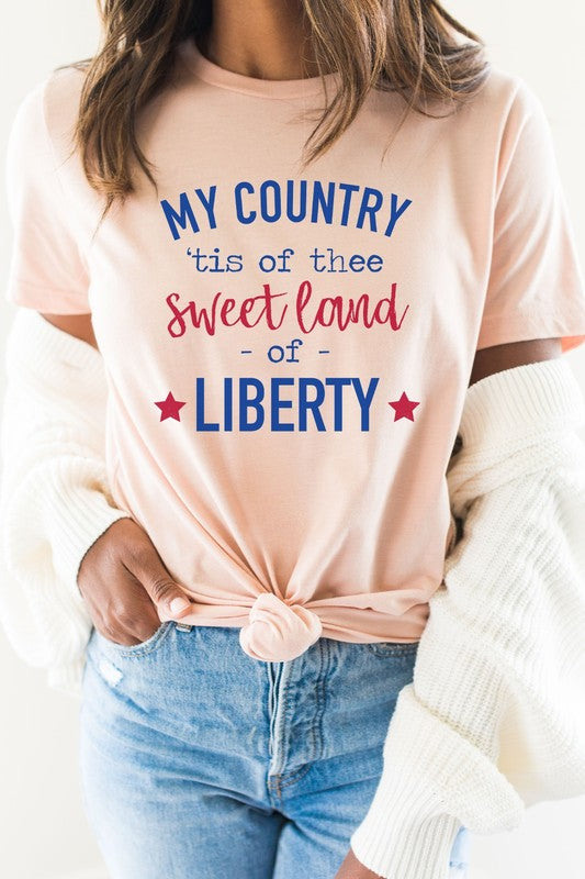 My Country Tis Of Thee | Graphic Tee