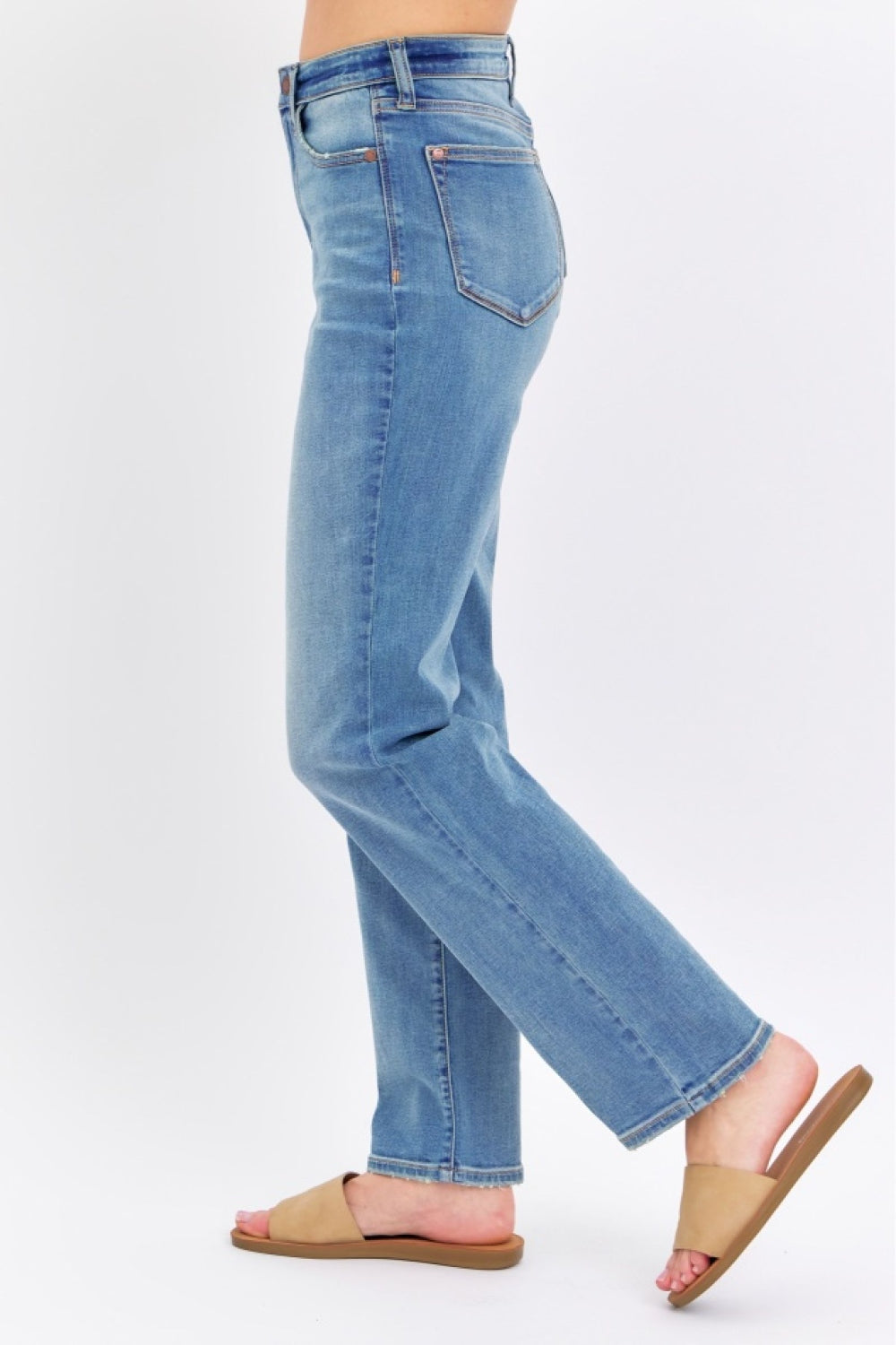 Judy Blue Full Size High Waist Straight | Jeans