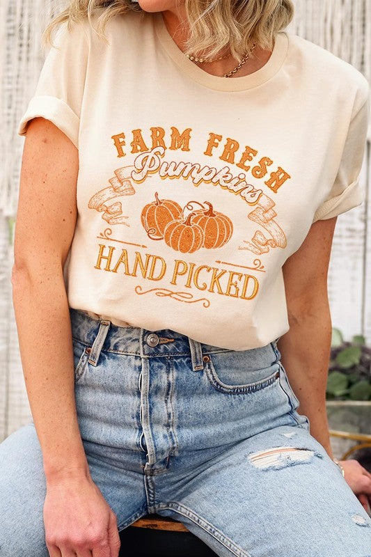 Farm Fresh Pumpkins |Tee