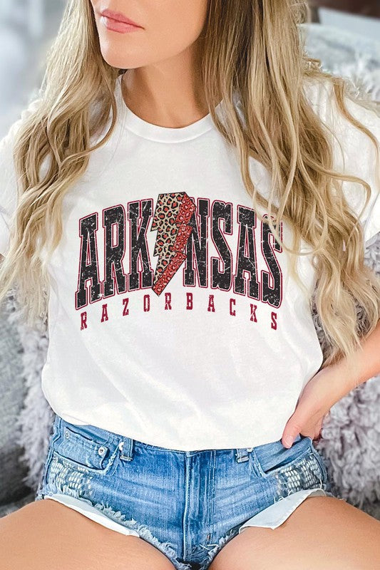 Lightning Razorbacks | Graphic Tee