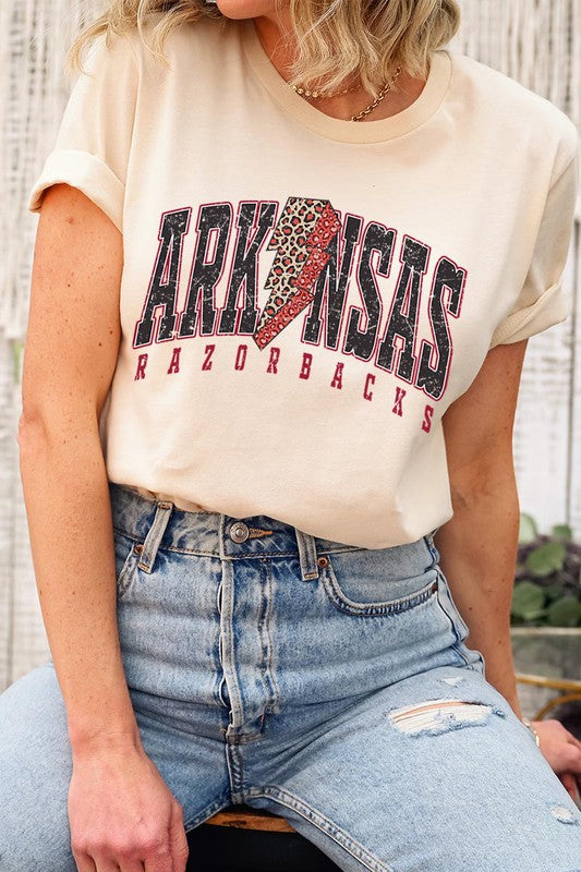 Lightning Razorbacks | Graphic Tee