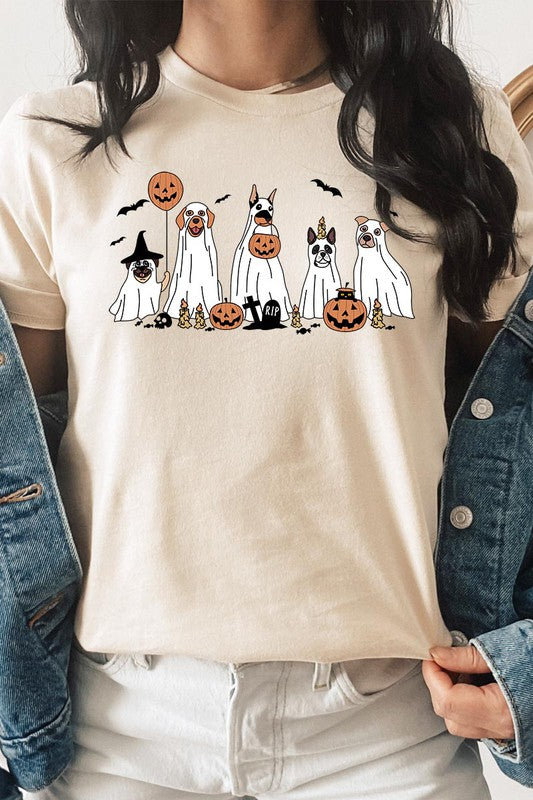 Ghostly Pups | Halloween Tee