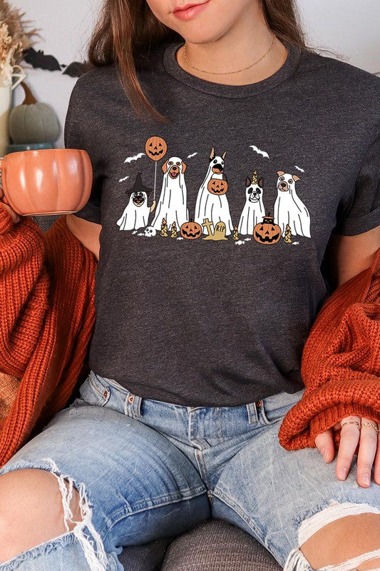 Ghostly Pups | Halloween Tee
