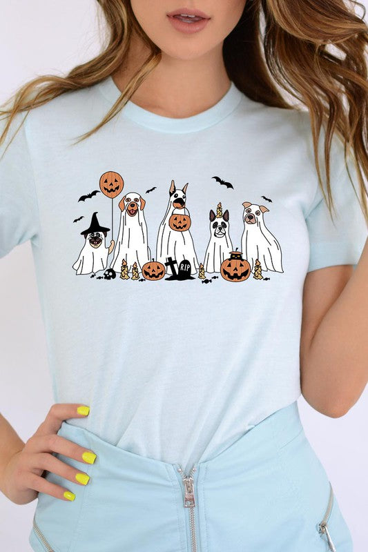 Ghostly Pups | Halloween Tee