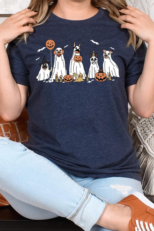 Ghostly Pups | Halloween Tee