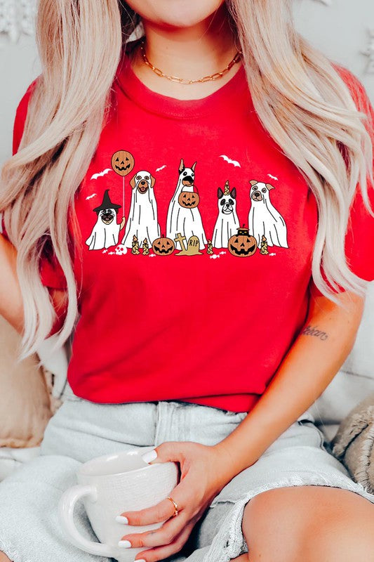 Ghostly Pups | Halloween Tee