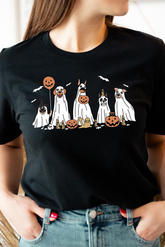 Ghostly Pups | Halloween Tee