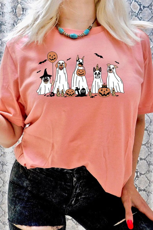 Ghostly Pups | Halloween Tee