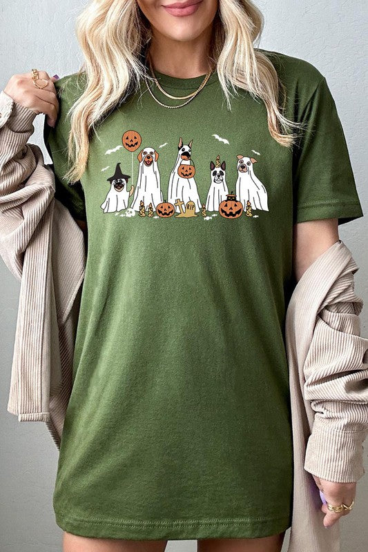 Ghostly Pups | Halloween Tee