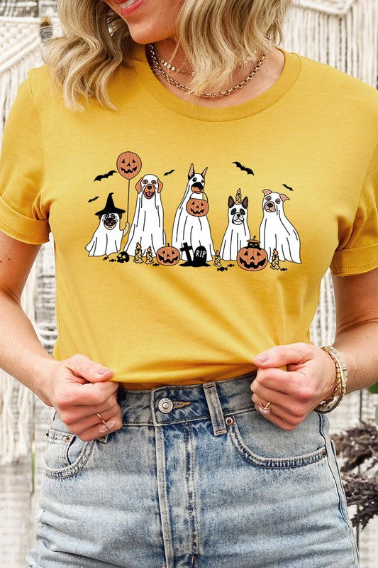 Ghostly Pups | Halloween Tee