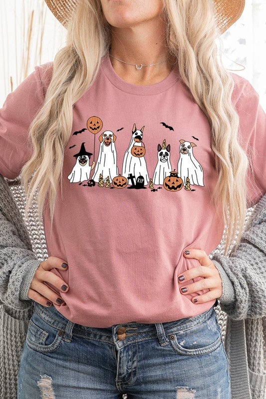 Ghostly Pups | Halloween Tee