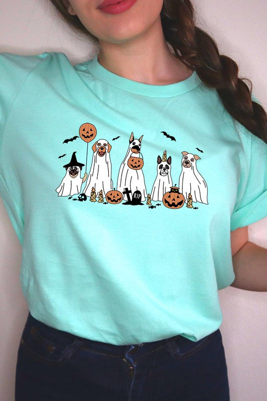 Ghostly Pups | Halloween Tee