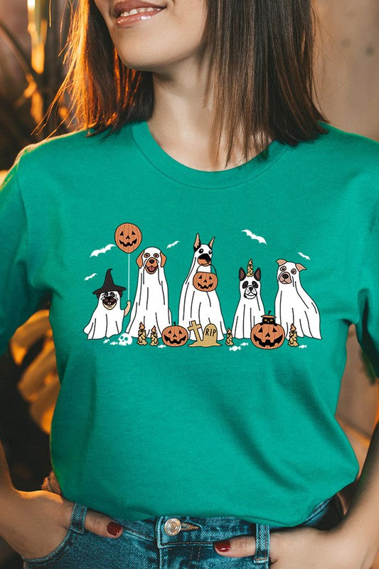 Ghostly Pups | Halloween Tee