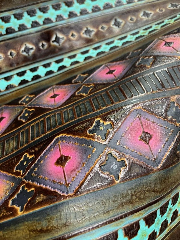 Antique Magenta Navajo | Earrings