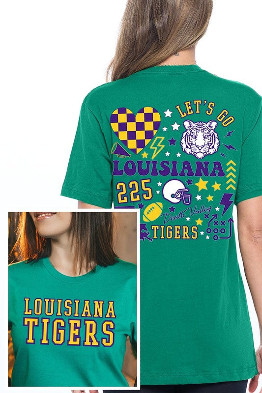 Let's Go Louisiana | Graphic Tee